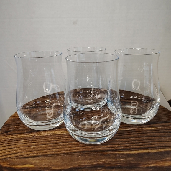 Ravenscroft Crystal Scotch Tumbler 4 Pc Distiller Collection Pure Clean Crystal - Picture 2 of 16